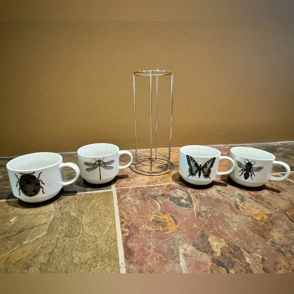 Prima Design stackable bug mugs - Picture 2 of 10
